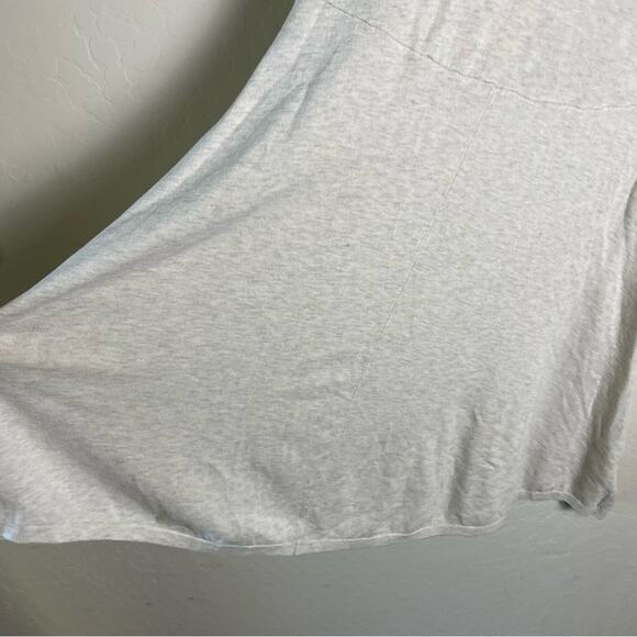 Torrid Oatmeal Heather Mini Sweater Cross Front Skater Dress Lace-Up Lattice - Picture 5 of 15